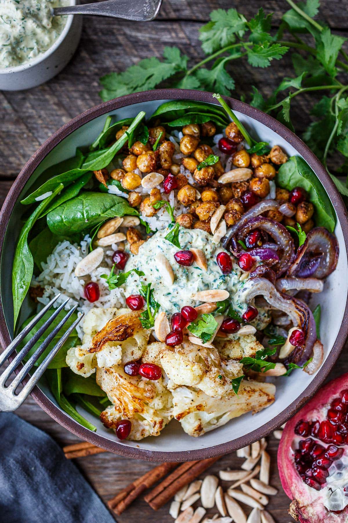 Falafel & Chickpea Salad