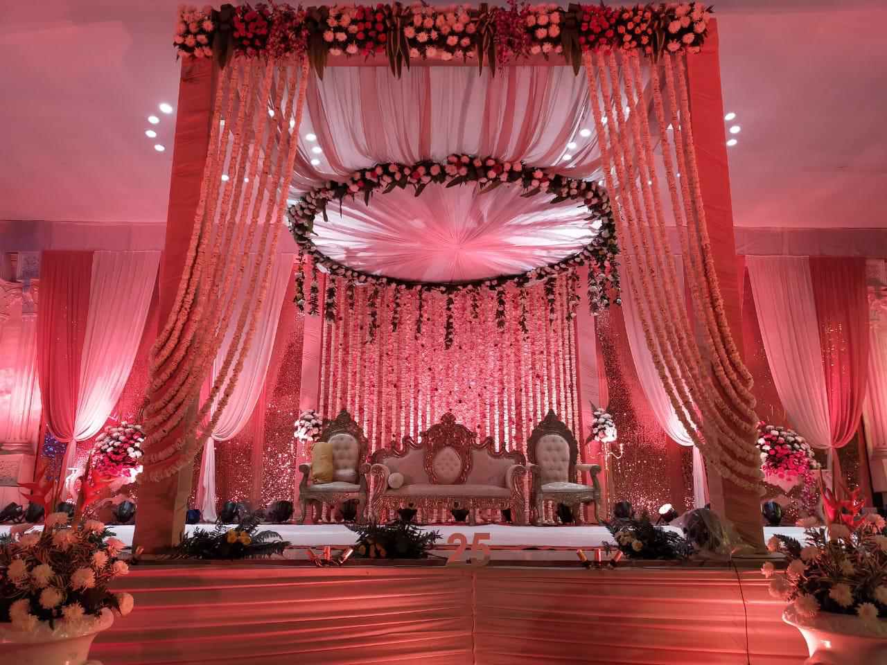 Royal Reception Stage Decor